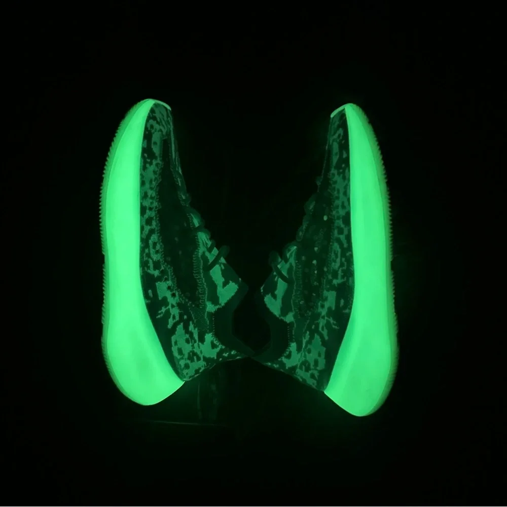 Yeezy Boost 380 Calcite Glow Men’s 8.5 adidas sneakers comfortable streetwear - Picture 6 of 10